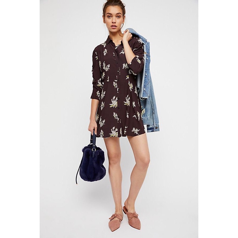 Free People Lovely Mini Dress
